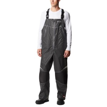 Columbia Broek Heren, PFG Force XII OutDry Extreme Bib DonkerGrijs, 06DZMXNQR